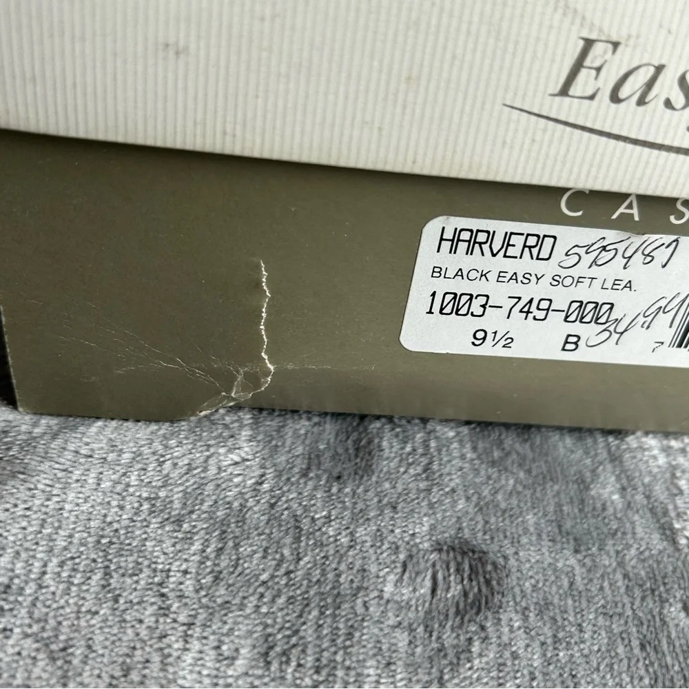 Easy Spirit Harverd Womens Lace Up Oxford Bootie‎ Womens 9.5 B Black Shoes